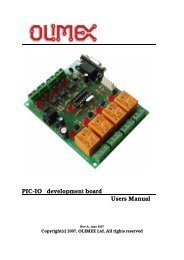 pic-io pic development board with 4 relays and 4 opto coupled ...