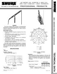 SM76 User Guide - Shure