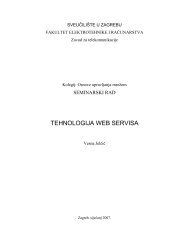 TEHNOLOGIJA WEB SERVISA - osnove elektrotehnike (home)