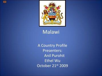 "Malawi" by Anil Purohit and Ethel Wu