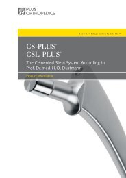 CS-PLUS® CSL-PLUS® - Plus Orthopedics