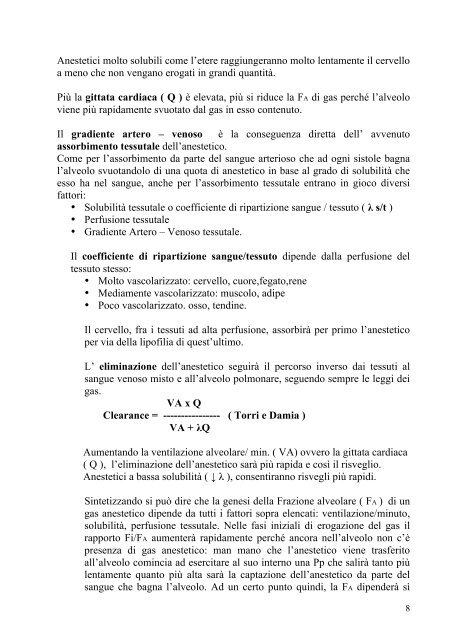 Gli Anestetici Inalatori nell'Anestesia Bilanciata - TimeOut intensiva