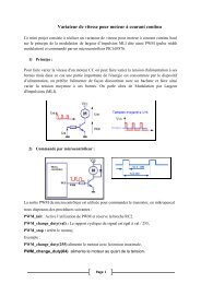 Variateur de vitesse pour moteur Ã  courant continu - Technologue pro