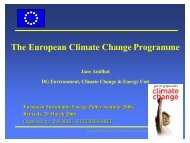 the European Climate Change Programme (ECCP)