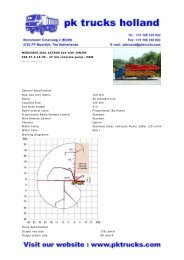 37 mtr concrete pump - NEW pk id: me1513 General Specification ...