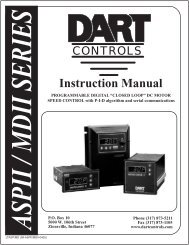 ASPII Manual - Dart Controls