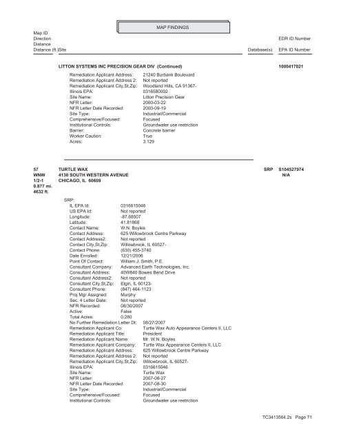 ENVIRONMENTAL - John Dixon & Associates