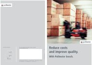 Reduce costs and improve quality. - Pollmeier Massivholz GmbH ...