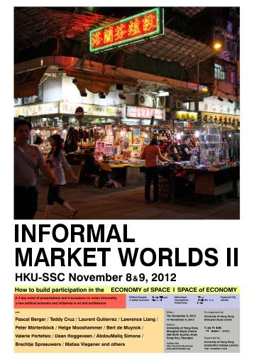 Informal Market Worlds - Institute TU Wien
