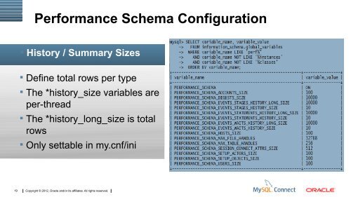 Presentation (PDF) - MySQL