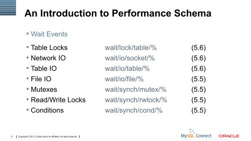 Presentation (PDF) - MySQL