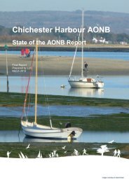 State of the AONB Report - Chichester Harbour Conservancy