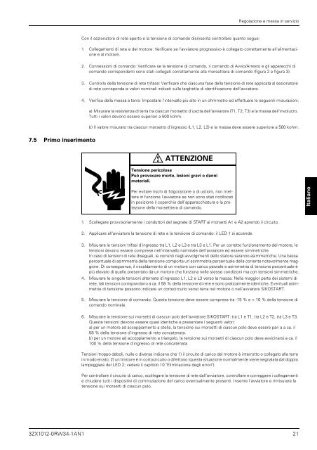 SIKOSTARTTM 3RW34 - Siemens Industry, Inc.