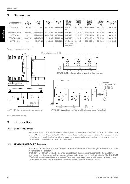 SIKOSTARTTM 3RW34 - Siemens Industry, Inc.