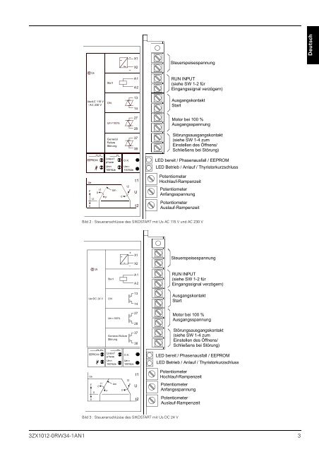 SIKOSTARTTM 3RW34 - Siemens Industry, Inc.