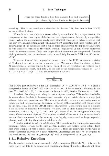 Data Compression: The Complete Reference