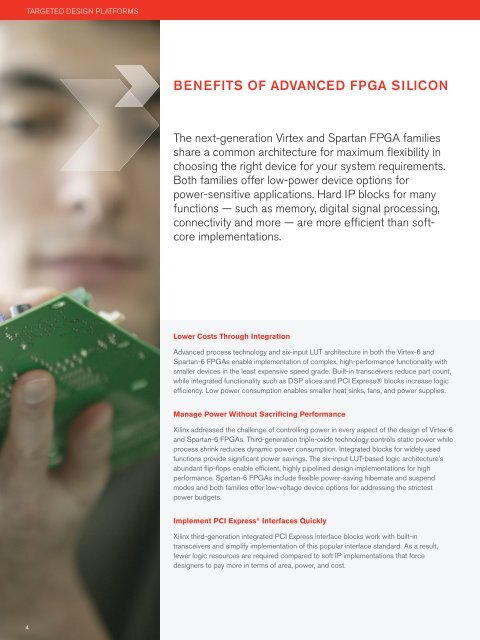 Targeted Design Platform Brochure - Xilinx