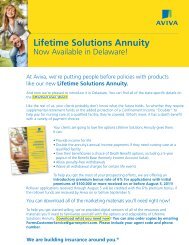 MultiChoice Lifetime Solutions Annuity now ... - ECA Marketing