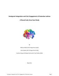 Immigrant Integration and Civic Engagement of Suburban Latinos A ...