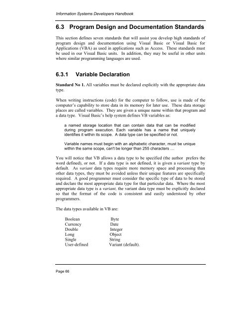 Chapter 6 VB/Access Programming