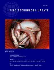 FEED TECHNOLOGY UPDATE - AquaFeed.com