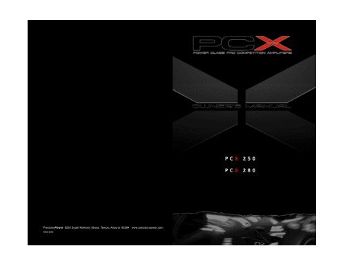 PCX 250 PCX 280 - Precision Power