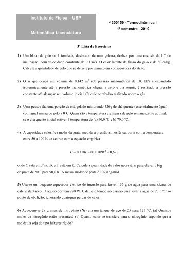 InformaÃ§Ãµes iniciais aos alunos - Plato - USP