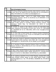 List of Facilitation Centres 1 FC/AS- 01/2008 Dr.R.K.Barua ... - NMPB