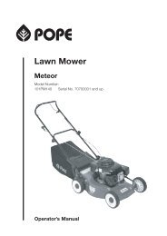 Lawn Mower - Pope Products