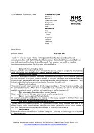 GP Referral Guidance Letter - Dermatology Task and ... - 18 Weeks