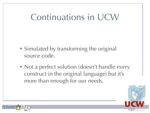 Slides - Common Lisp.net