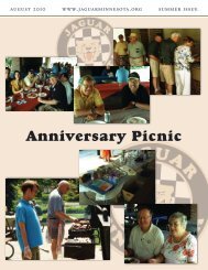 August, 2010 - Jaguar Club of MN