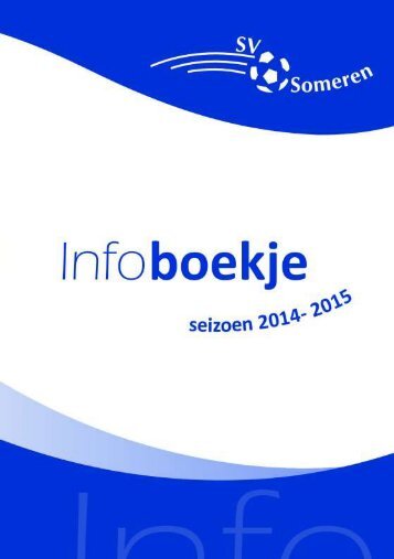 Download Infoboekje - SV Someren