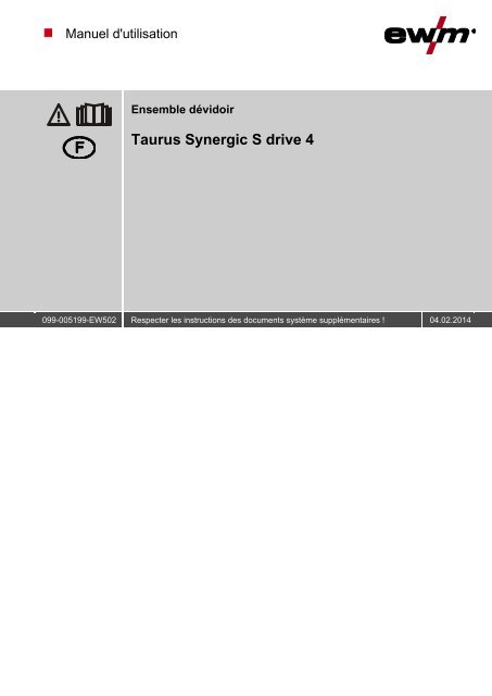 Structure et fonctionnement - EWM Hightec Welding GmbH