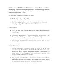 Solvation free energy and Modeling chemical reactions - Cobalt