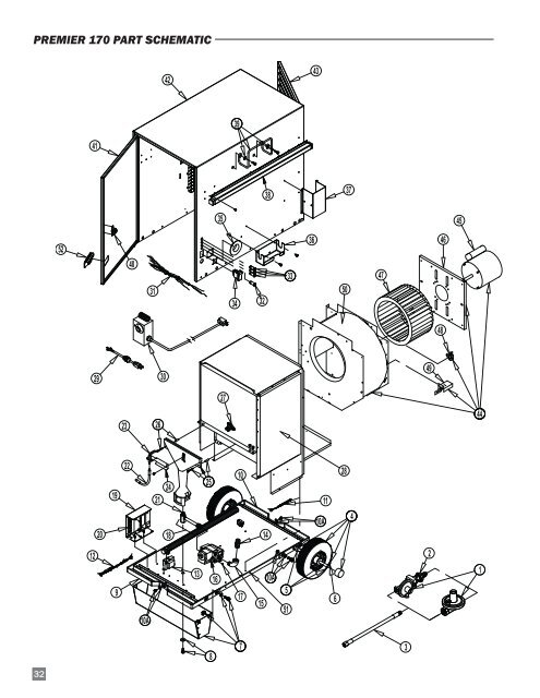 Premier 170 Parts List