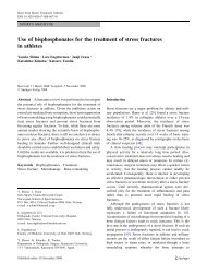 Use of bisphosphonates for the treatment of stress fractures in athletes