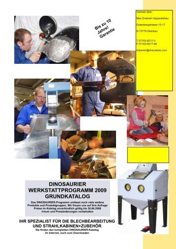 Katalog 2009 mit Preisen neu ab 01.01.09 - Deutsch