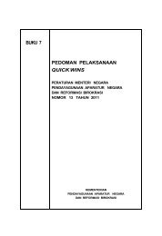 buku 7 pedoman pelaksanaan quick wins - Reformasi Birokrasi ...