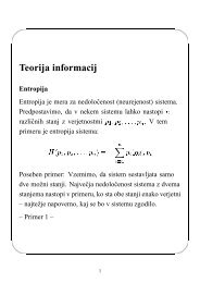 Teorija informacij