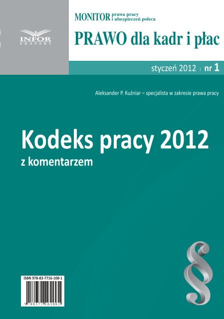 Kodeks pracy 2012 - Infor