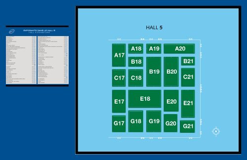 HALL 2C HALL 2A HALL 1