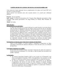 compte rendu du conseil municipal du 21 juin 2002 - CommunautÃ© ...