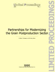 Standards for grain dryers - IRRI books - International Rice ...