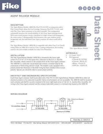 Agent Release Module C.1.04.01-3 - ORR Protection