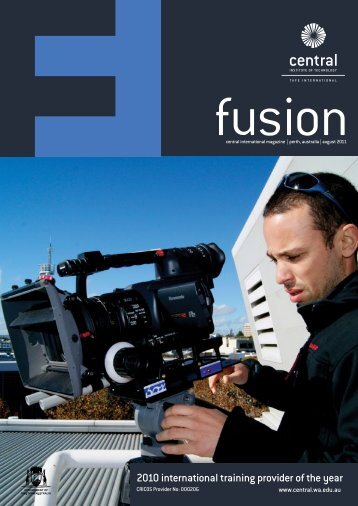 Fusion International Student Magazine August 2011 - Central TAFE