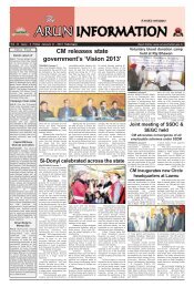 Arun info Vol II issue-2 - Arunachalipr.gov.in