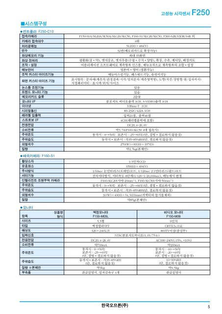 선진 알고리즘으로 초고속성초유연성을 실현 - RTS Vision