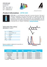 Product Information: ATTO 425 - ATTO-TEC GmbH