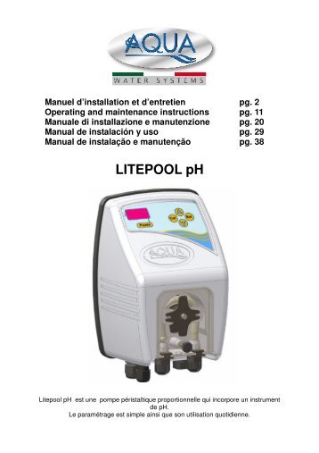 LITEPOOL pH - Ferromar